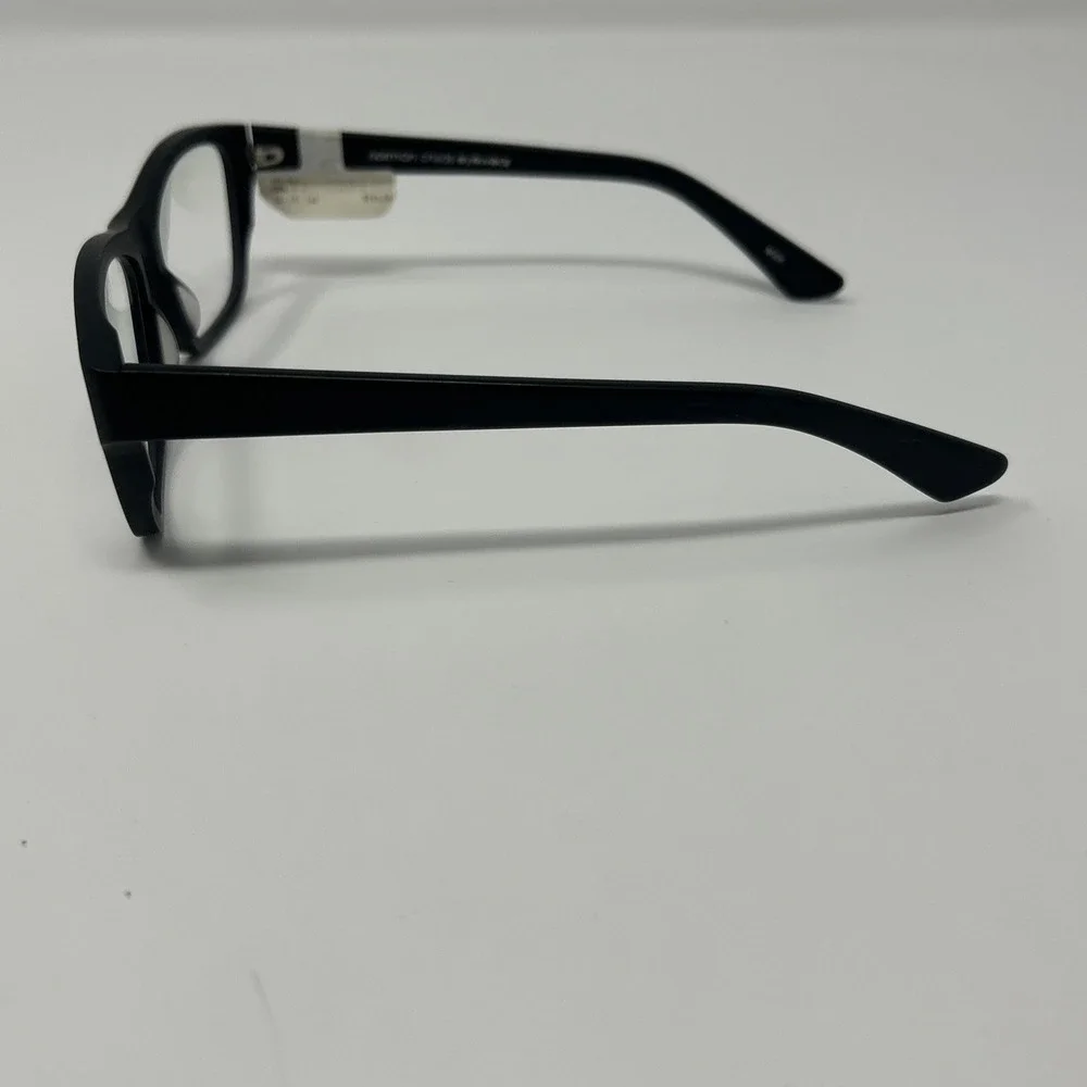 NWT Norman Childs HAWK D Eyeglasses 54-19-140 Unisex Adult Matte Black Frames